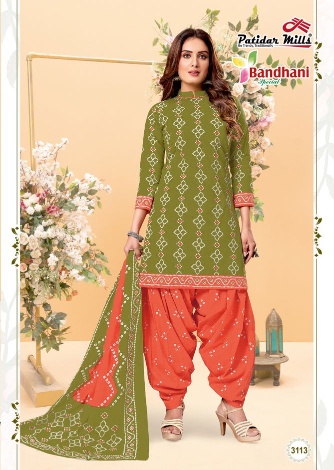 Patidar Bandhani Special 31 Cotton Printed Casual Daily Wear Dress Material Collection